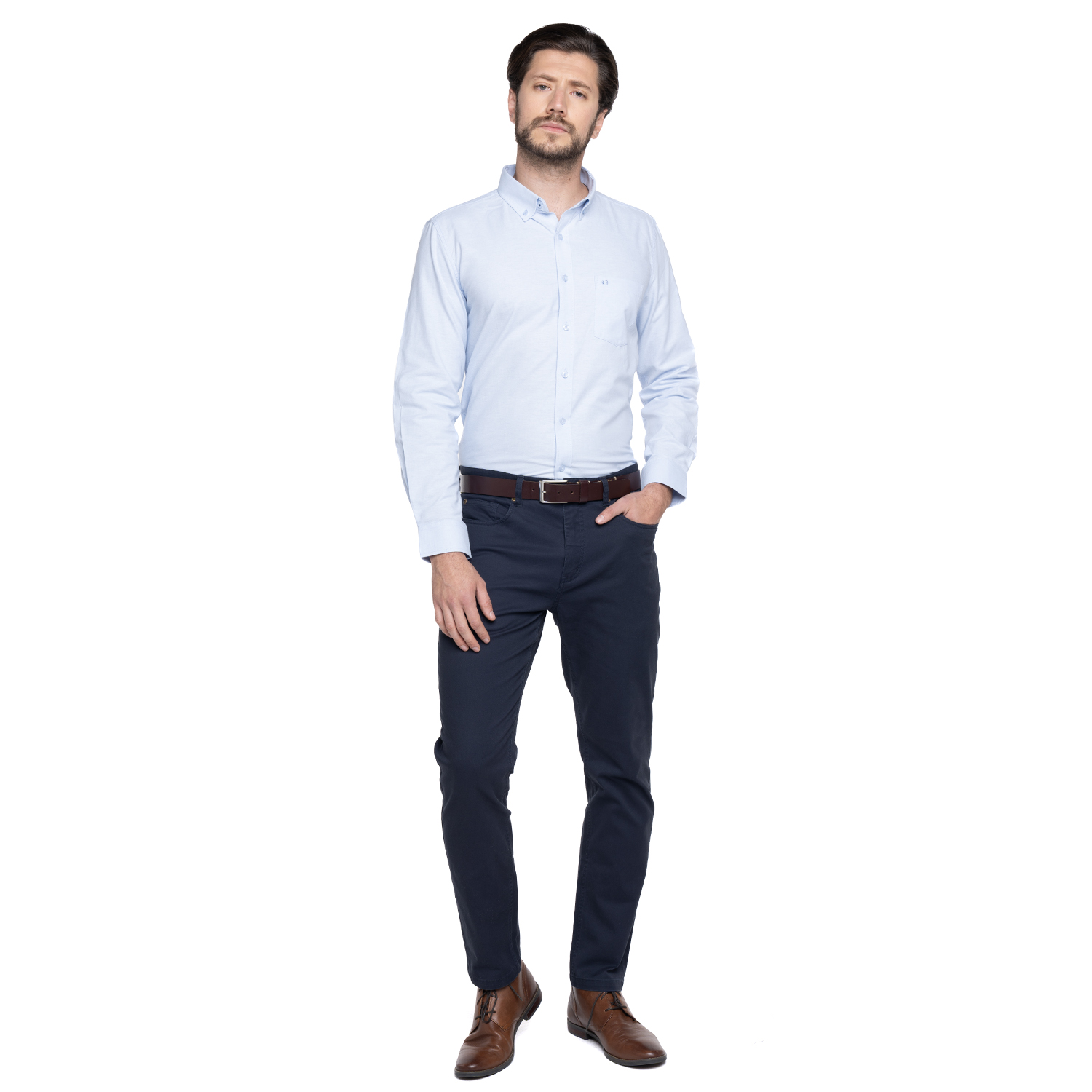 CAMISA COLÓN | CELESTE - 4