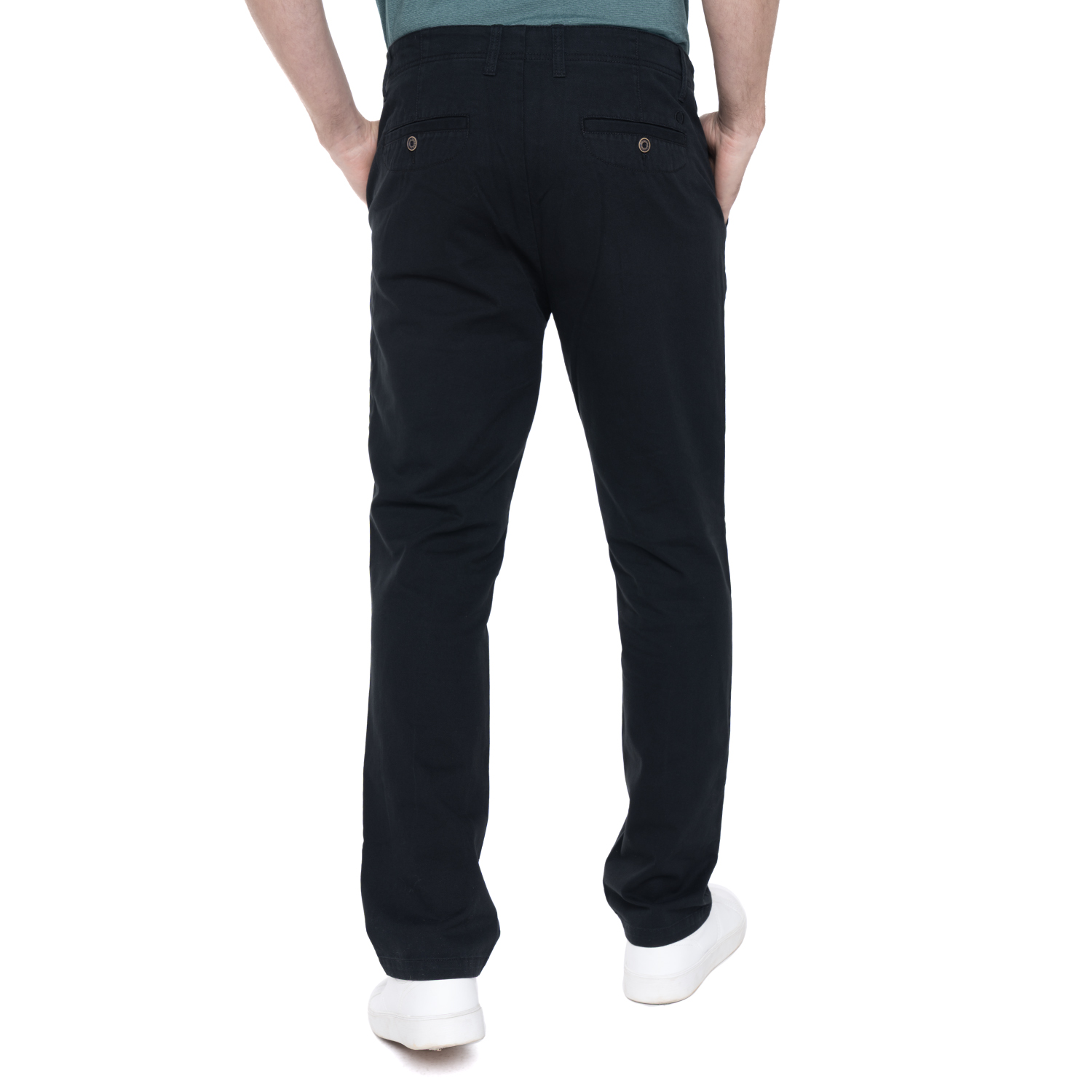 PANTALÓN ALGODÓN REGULAR FIT HOMBRE POTROS NEGRO VERSALLES - 2