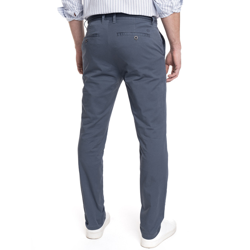 PANTALON CHINO HOMBRE SLIM FIT BUDAPEST | AZUL OSCURO - 2
