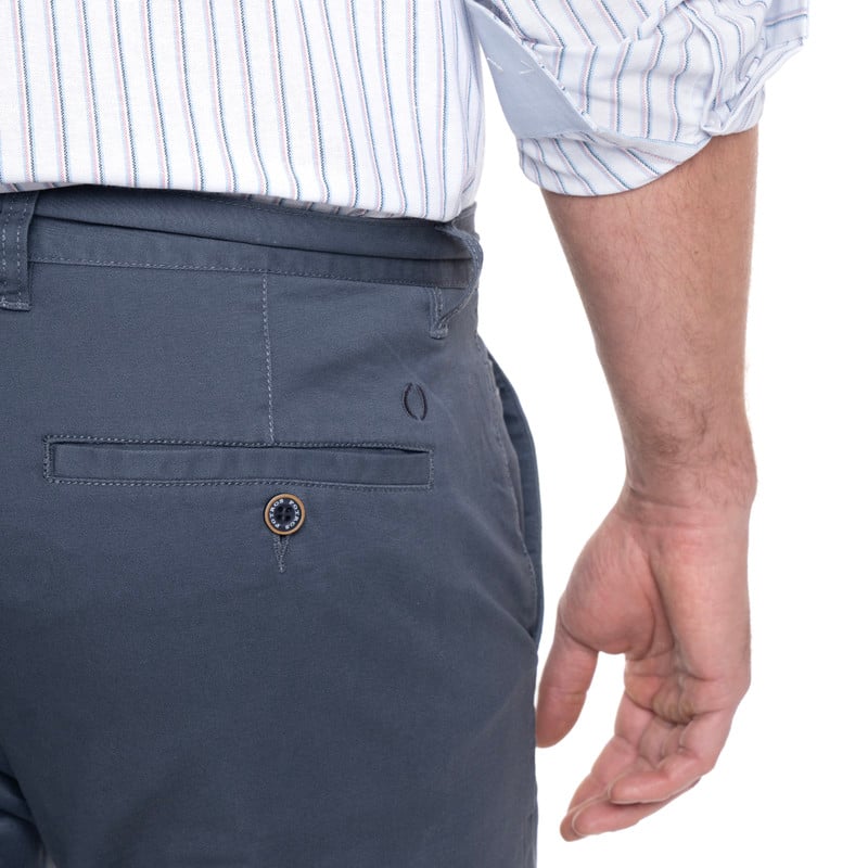 PANTALON CHINO HOMBRE SLIM FIT BUDAPEST | AZUL OSCURO - 3