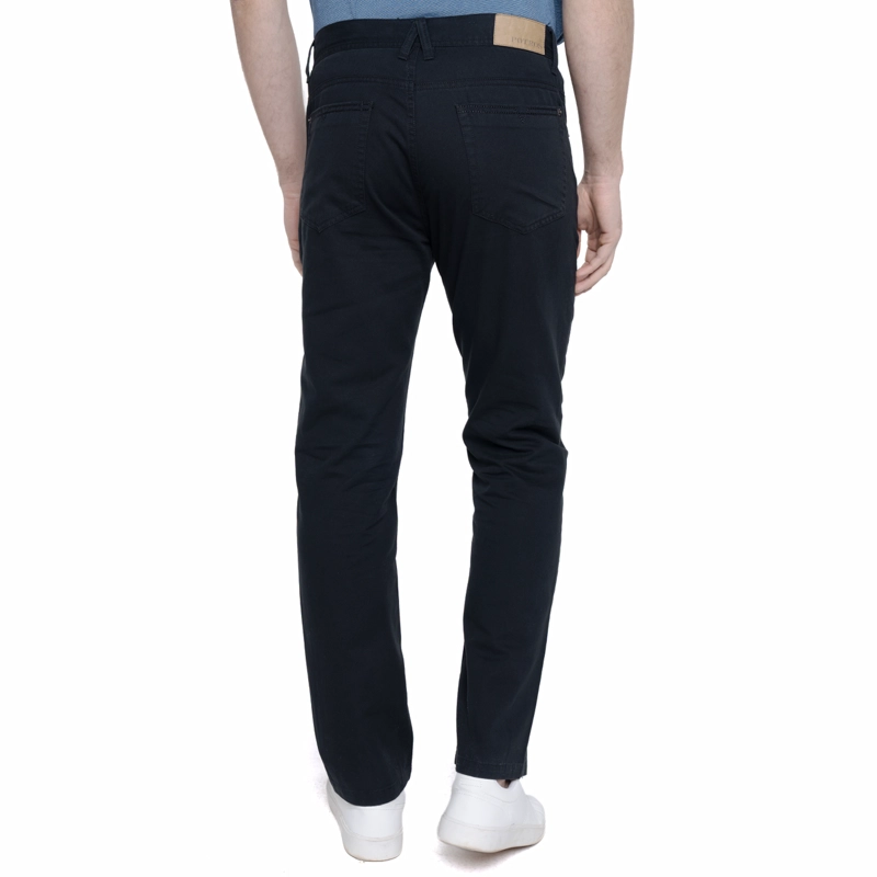 PANTALÓN ALGODÓN SLIM FIT HOMBRE POTROS NEGRO VIENA - 2
