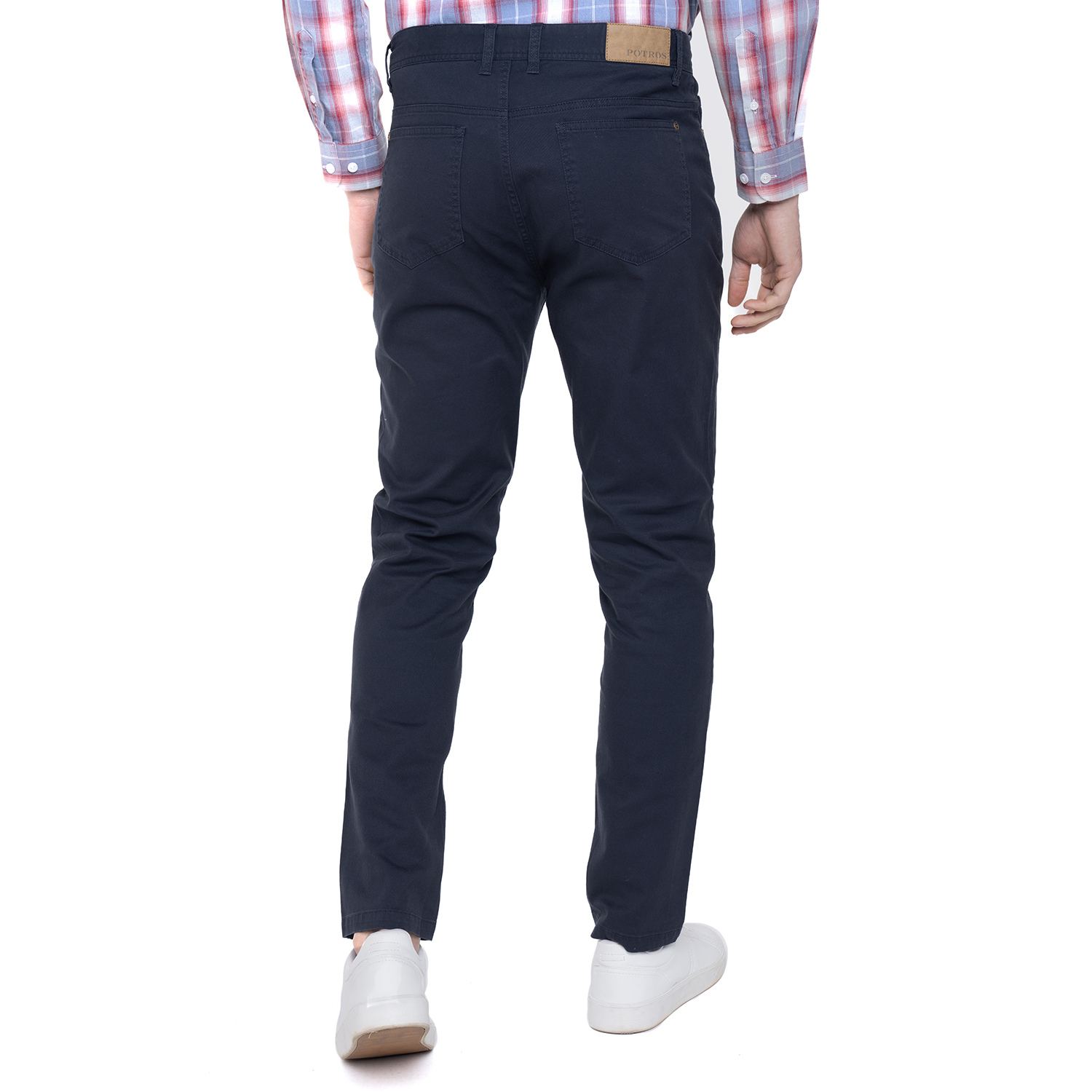 PANTALON HOMBRE SLIM FIT 5 BOLSILLOS ATENAS | AZUL MARINO - 2