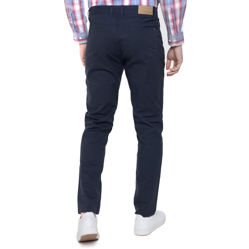PANTALON HOMBRE SLIM FIT 5 BOLSILLOS ATENAS | AZUL MARINO - 2