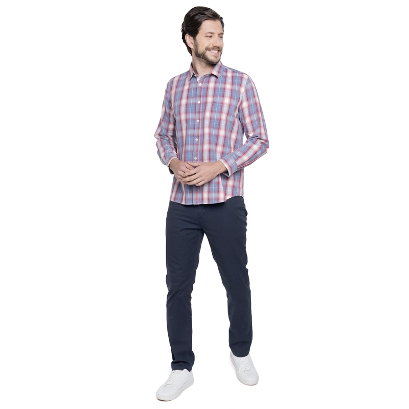 PANTALON HOMBRE SLIM FIT 5 BOLSILLOS ATENAS | AZUL MARINO - 4