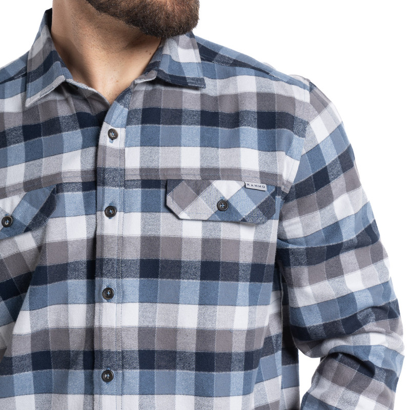 CAMISA LEÑADORA | CELESTE - 3