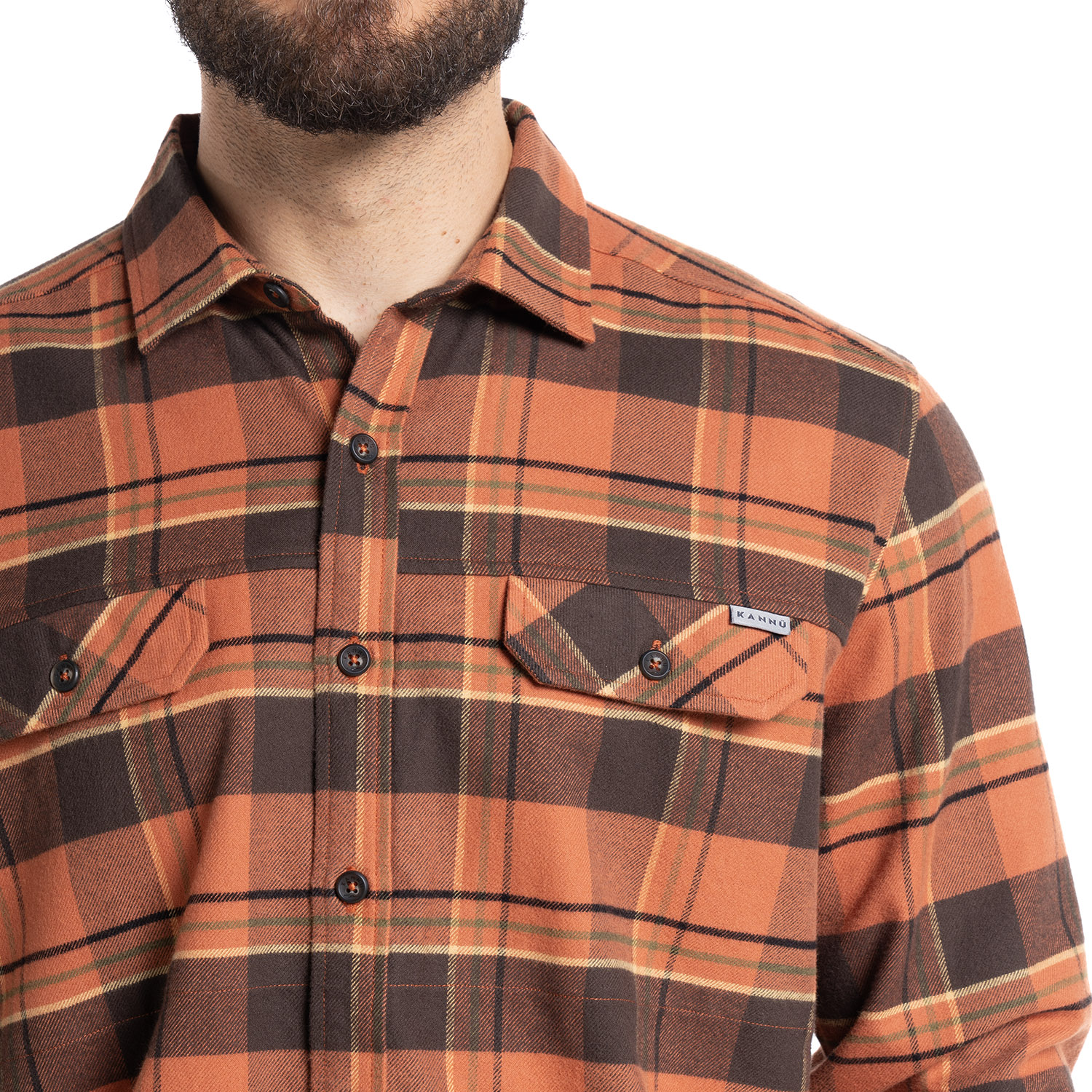 CAMISA LEÑADORA | NARANJA - 3