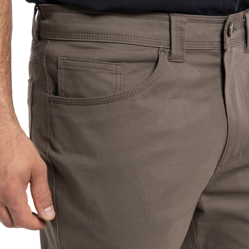 PANTALON HOMBRE CALAFATE MARRÓN ALGODÓN OUTDOOR - 3