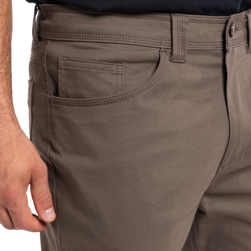 PANTALON HOMBRE CALAFATE MARRÓN ALGODÓN OUTDOOR - 3