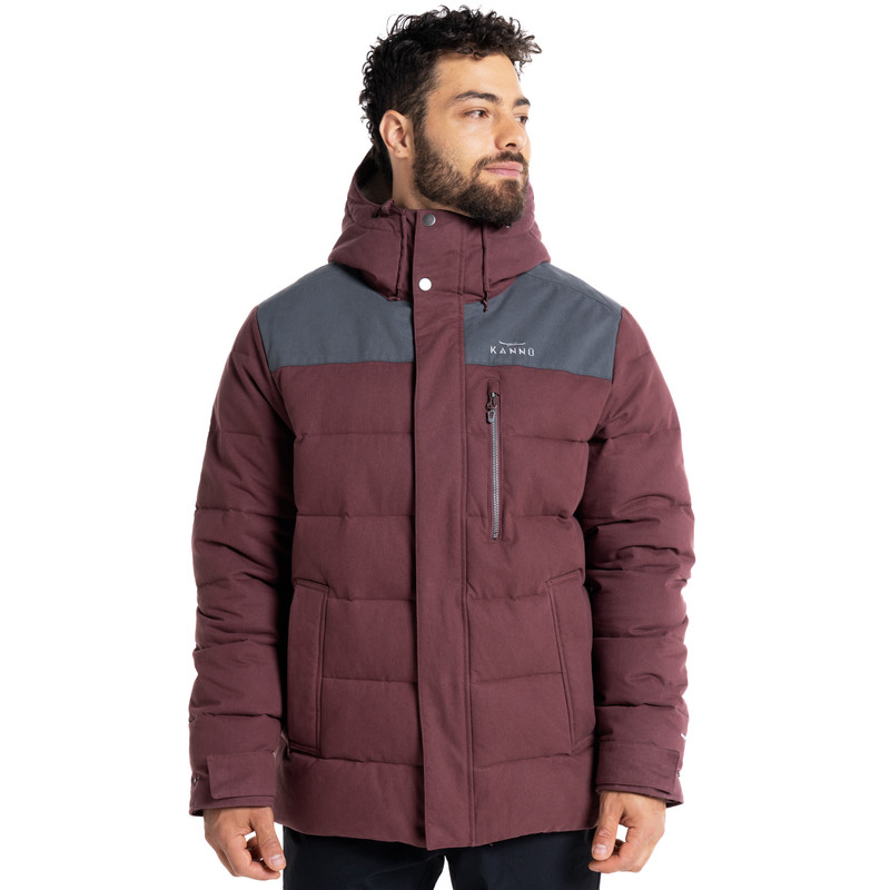 PARKA INSULADA CHAITEN HOMBRE | EN COLOR ROJO - 1