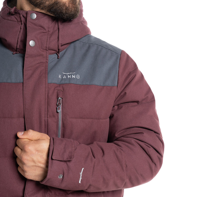 PARKA INSULADA CHAITEN HOMBRE | EN COLOR ROJO - 3