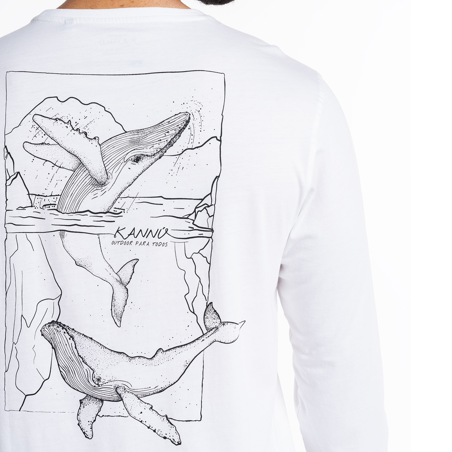 POLERA ESTAMPADA LIFESTYLE HOMBRE | BLANCO - 3