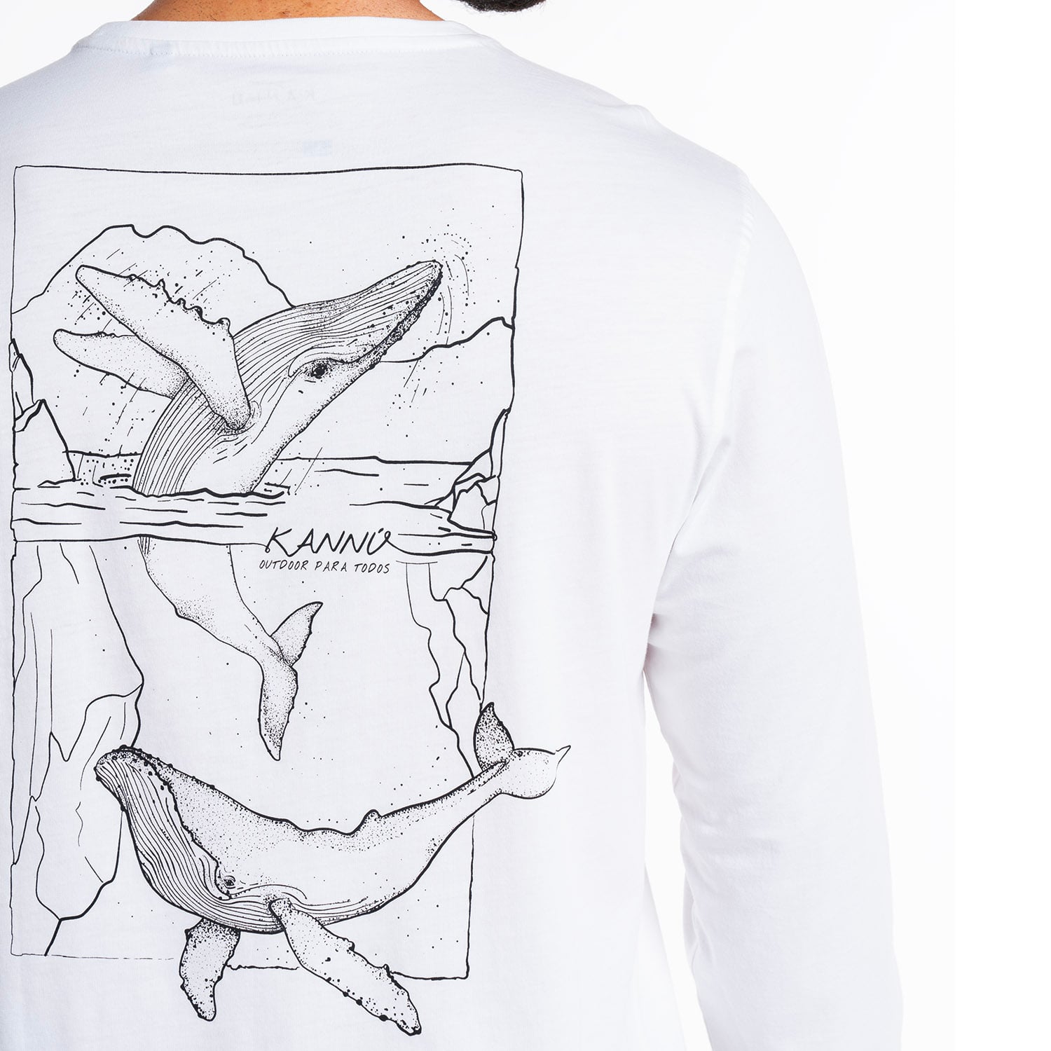 POLERA ESTAMPADA LIFESTYLE HOMBRE | BLANCO - 3