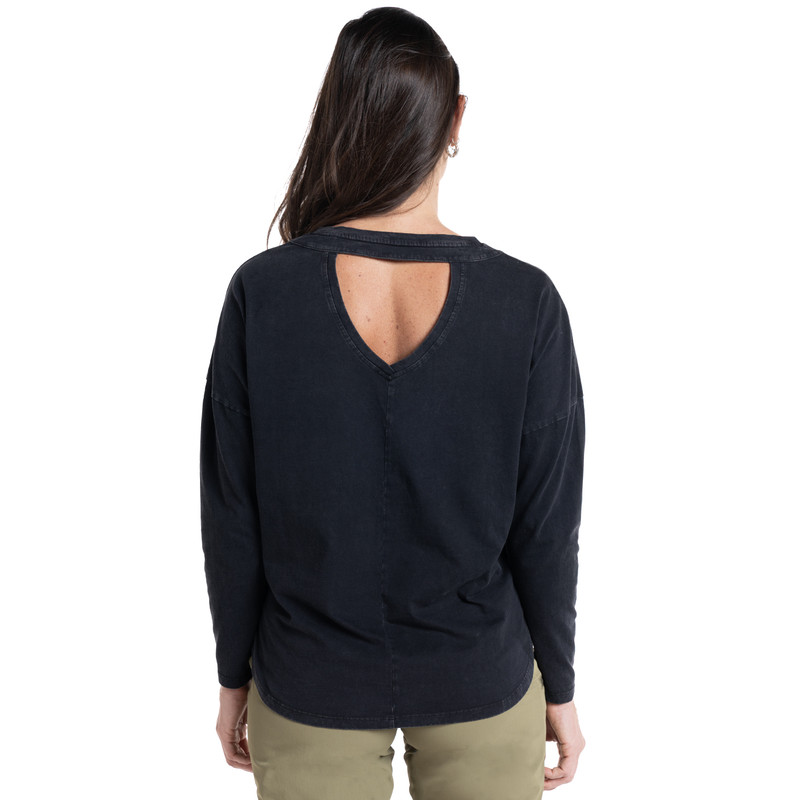 POLERA ESTAMPADA LIFESTYLE MUJER ML | EN COLOR NEGRO - 2