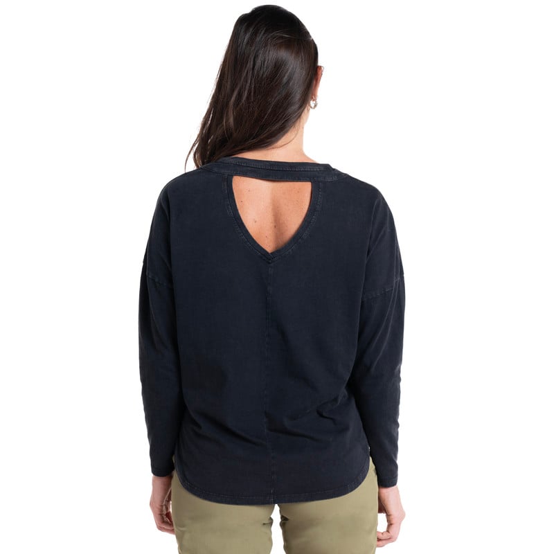 POLERA ESTAMPADA LIFESTYLE MUJER ML | EN COLOR NEGRO - 2