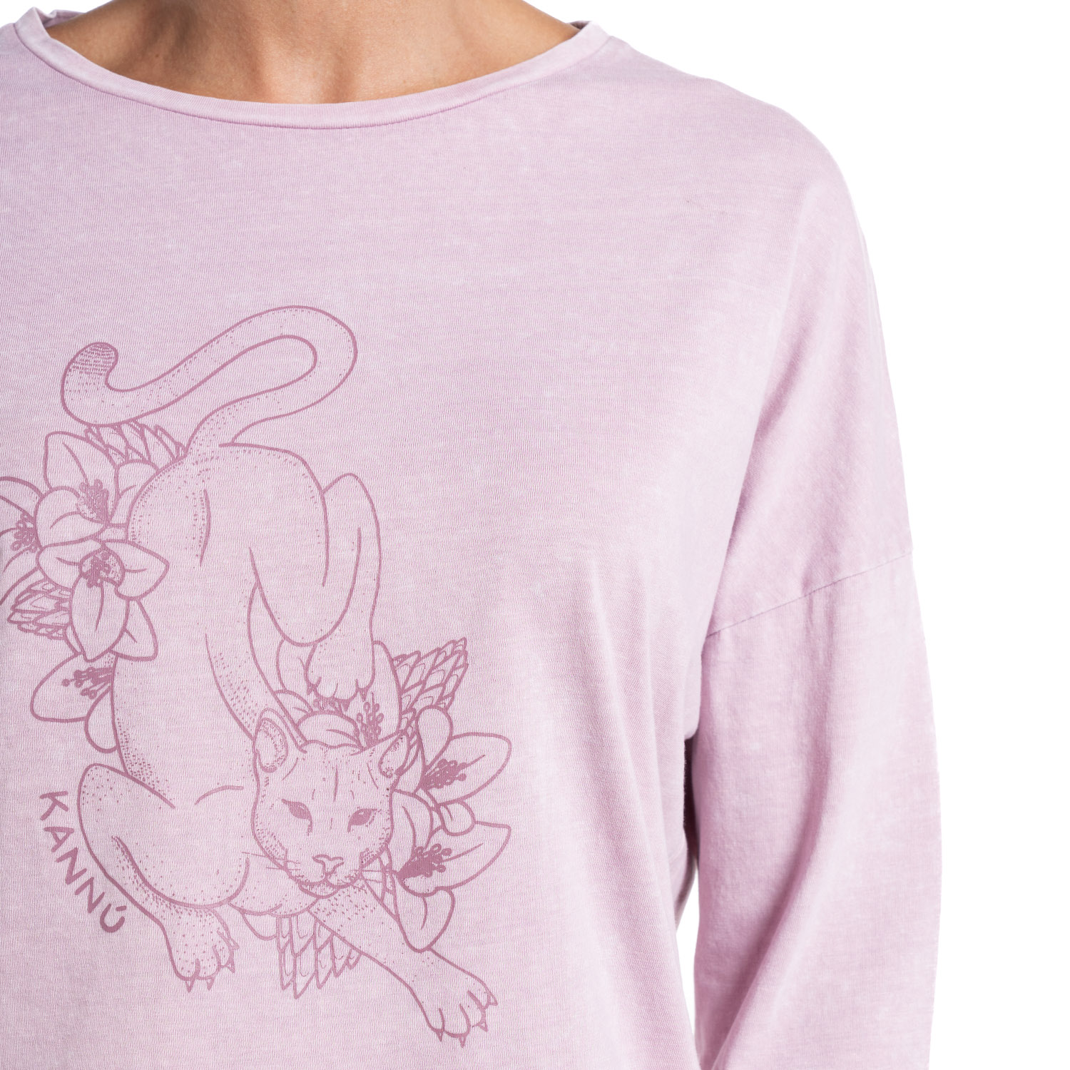 POLERA ESTAMPADA LIFESTYLE MUJER ML | ROSADO - 3