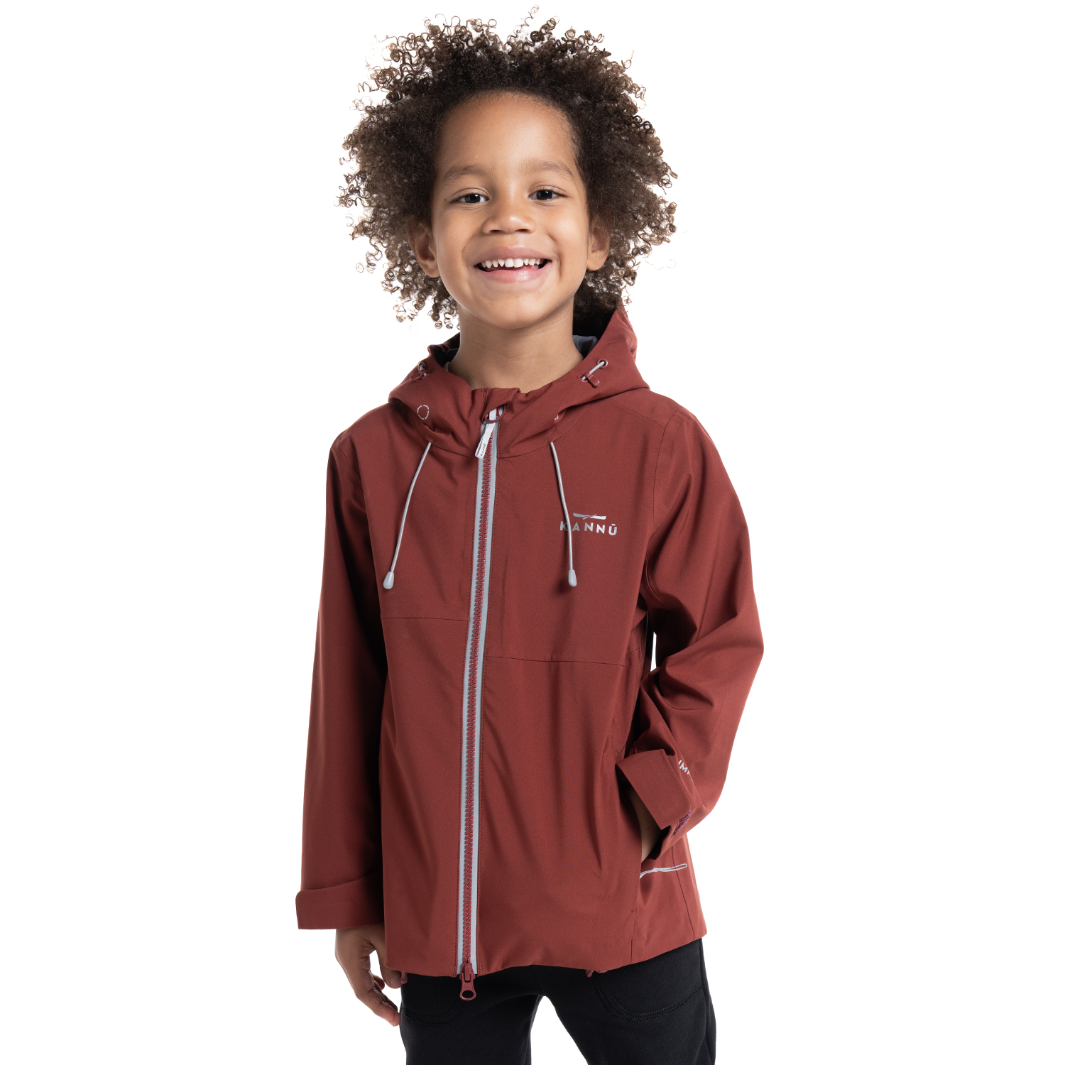 PARKA OUTDOOR IMPERMEABLE VESTISQUERO 5K-5K NIÑO | ROJO - 1