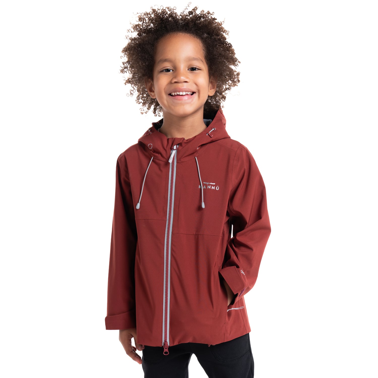 PARKA OUTDOOR IMPERMEABLE VESTISQUERO 5K-5K NIÑO | ROJO - 1
