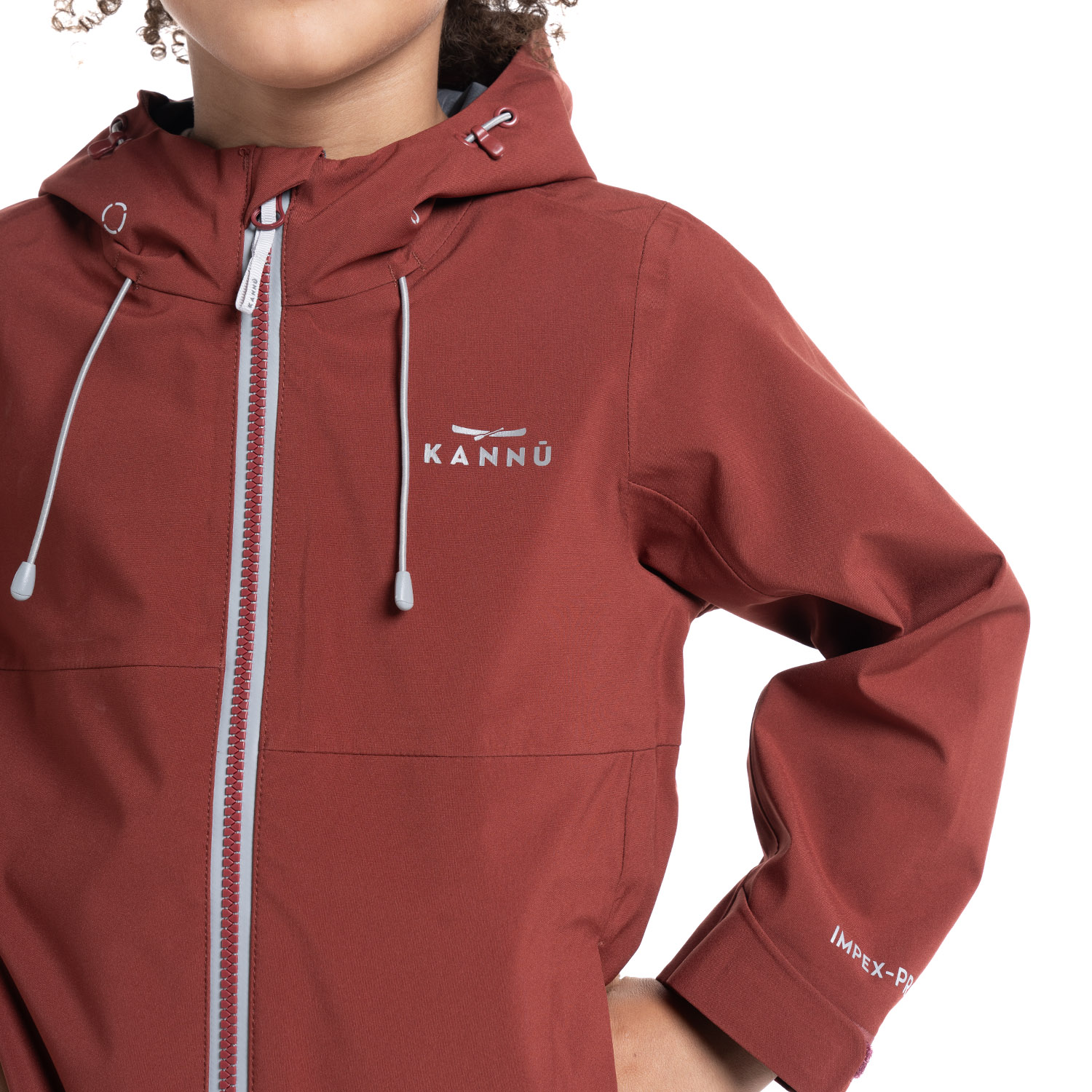 PARKA OUTDOOR IMPERMEABLE VESTISQUERO 5K-5K NIÑO | ROJO - 3