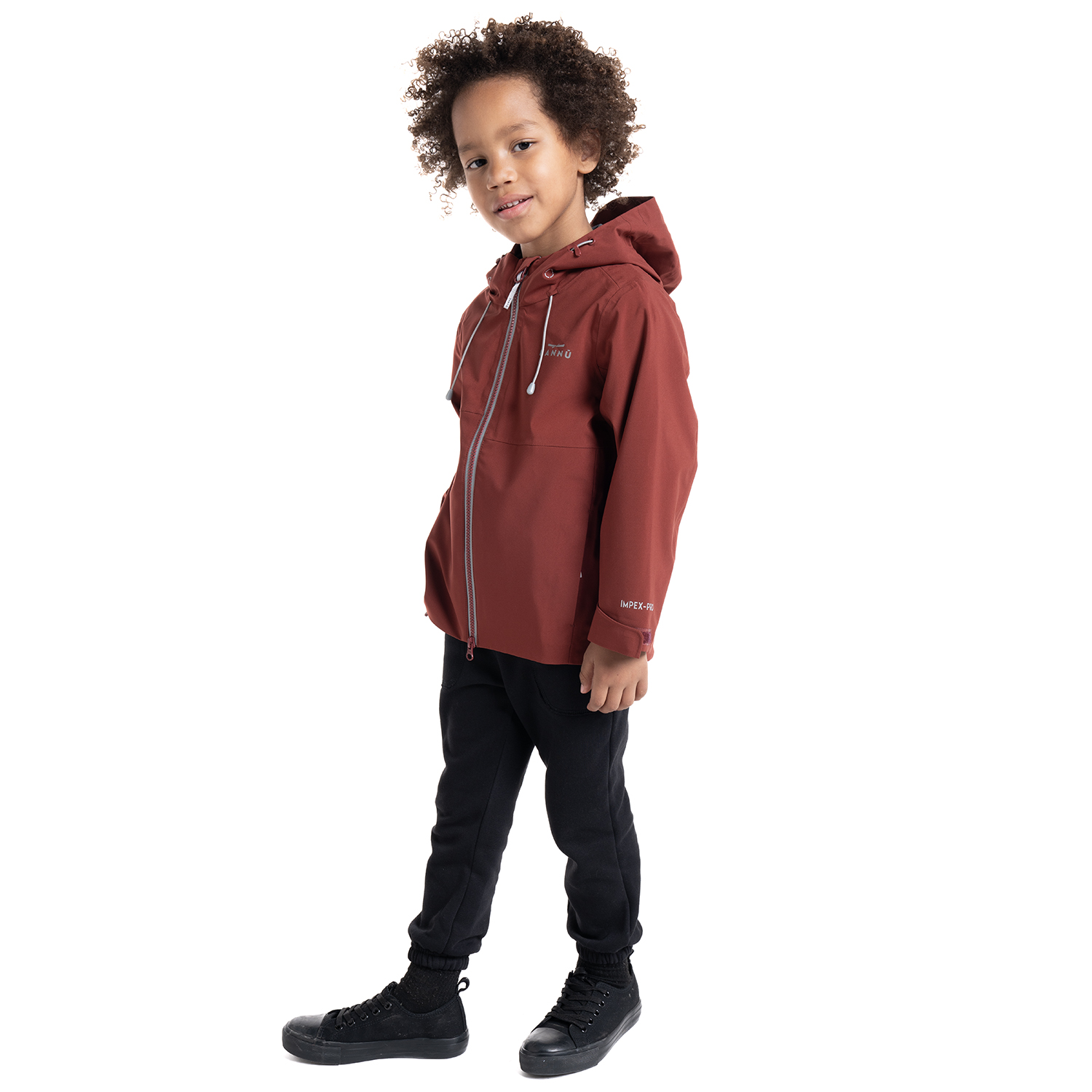 PARKA OUTDOOR IMPERMEABLE VESTISQUERO 5K-5K NIÑO | ROJO - 4