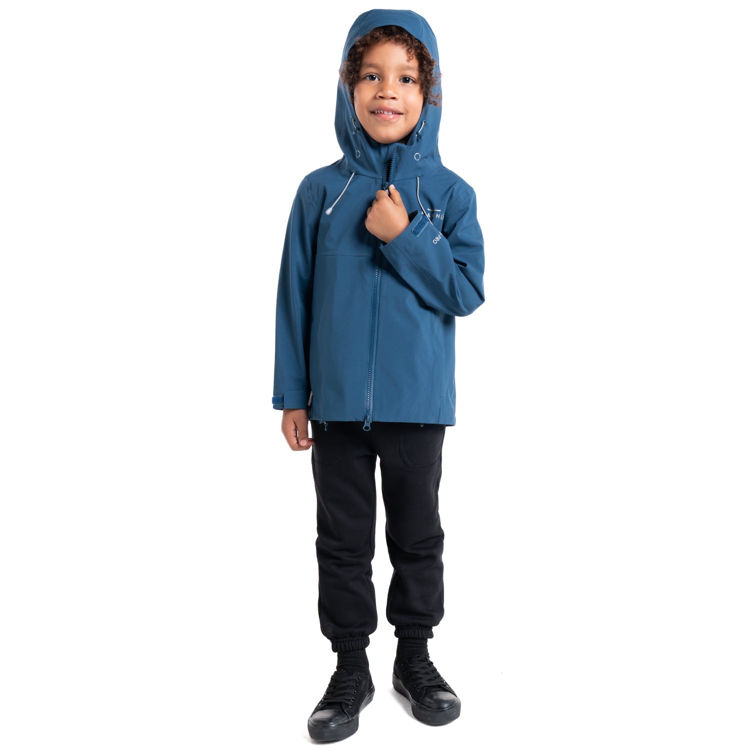 PARKA OUTDOOR IMPERMEABLE VESTISQUERO 5K-5K NIÑO | AZUL - 4