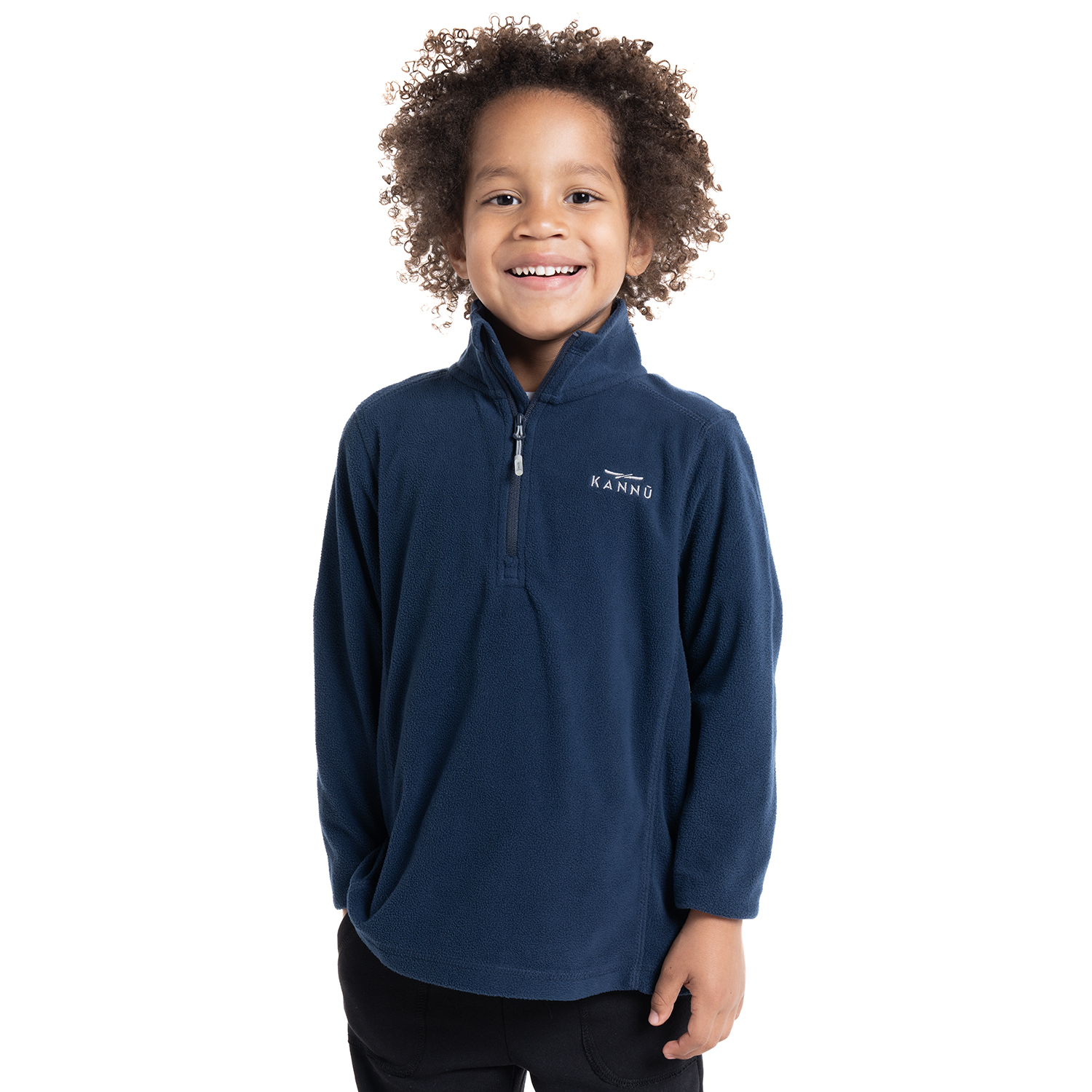 POLAR VALLE DE LA LUNA HALF ZIPPER NIÑO | AZUL - 1