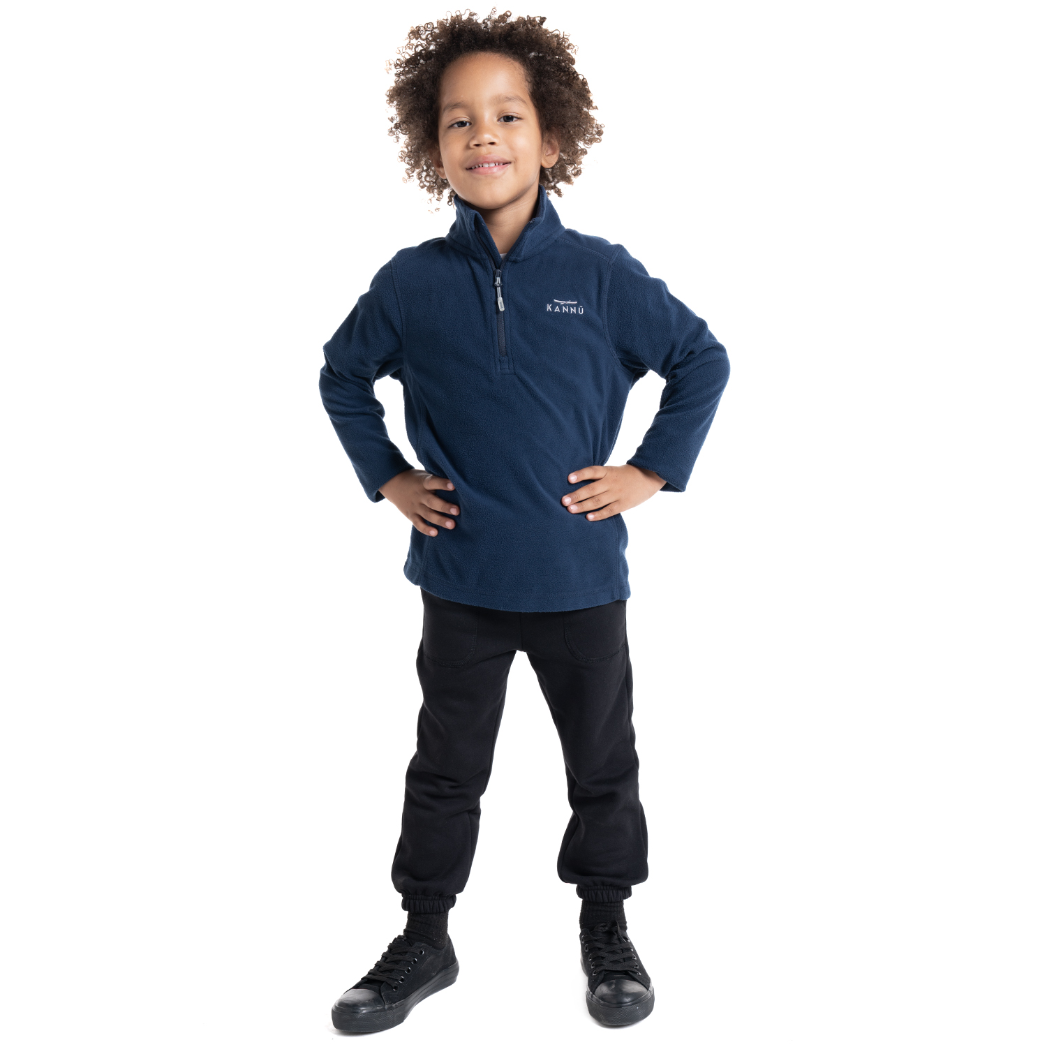 POLAR VALLE DE LA LUNA HALF ZIPPER NIÑO | AZUL - 4