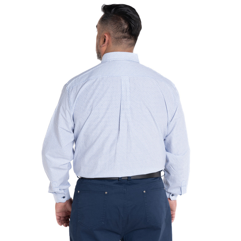 CAMISA FANTASIA ESTAMPADA REGULAR FIT | AZUL - 2