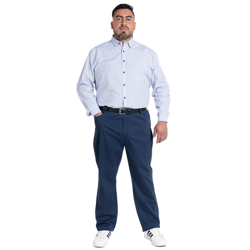 CAMISA FANTASIA ESTAMPADA REGULAR FIT | AZUL - 4