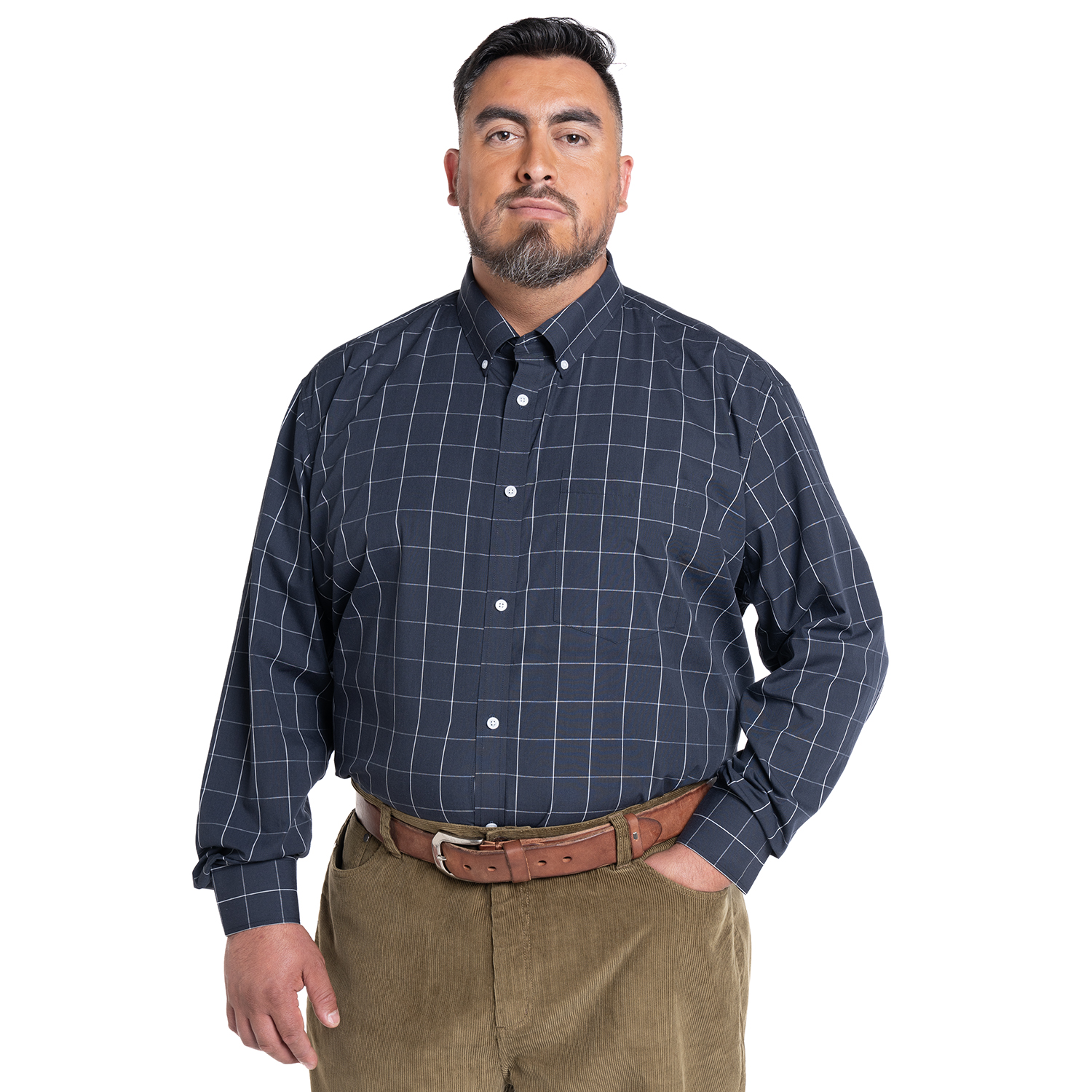 CAMISA FANTASIA PREMIUM REGULAR FIT | NEGRO - 1