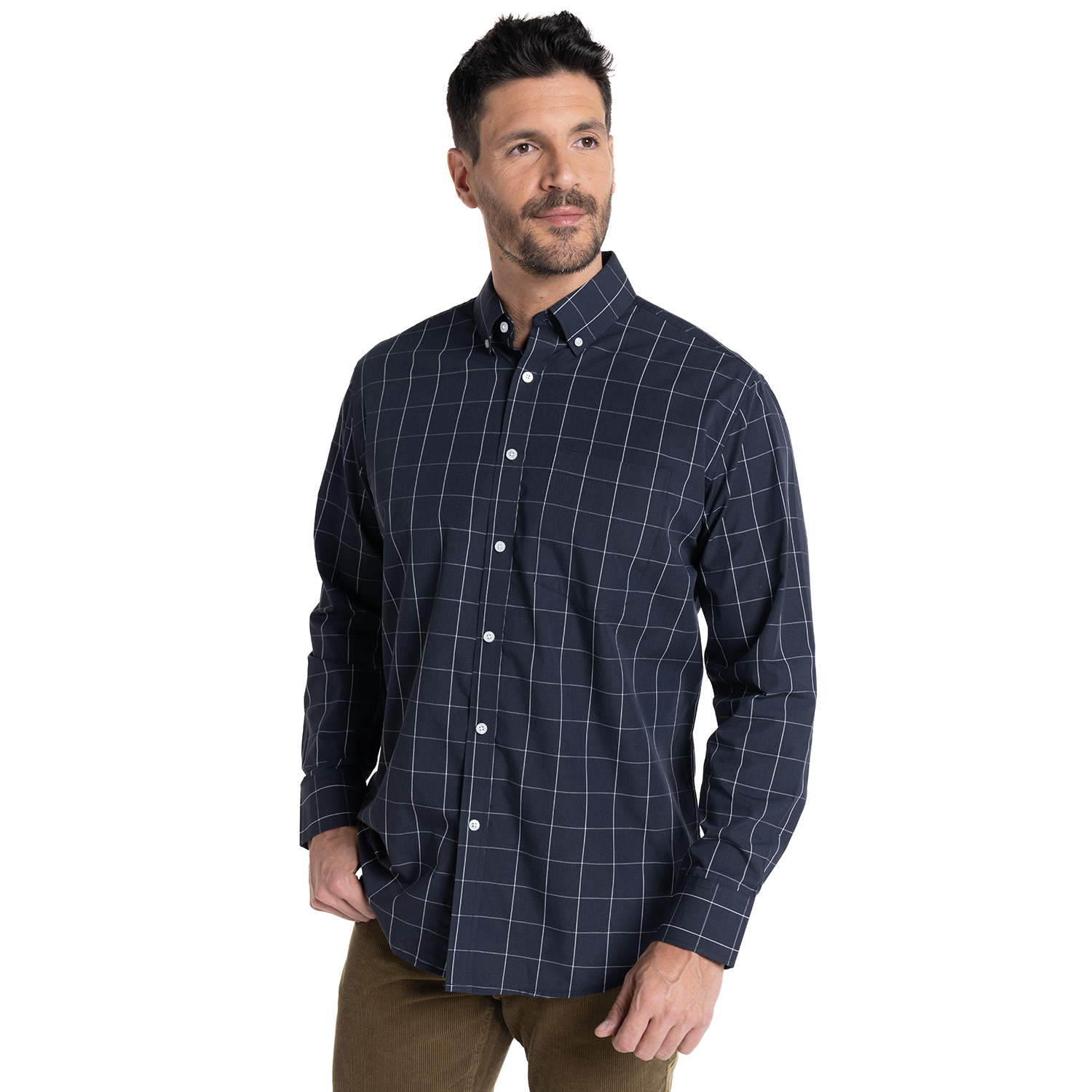 CAMISA FANTASIA PREMIUM REGULAR FIT | NEGRO - 5