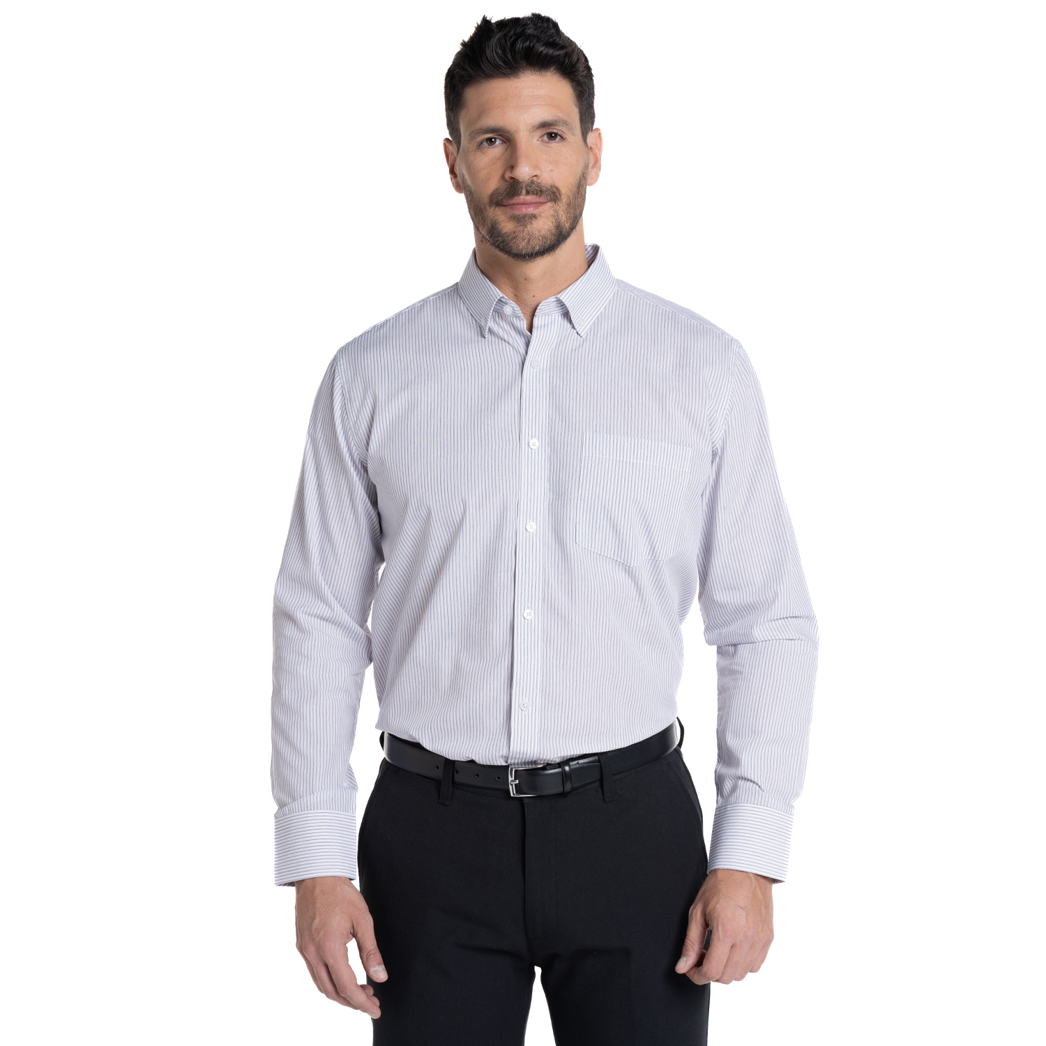 CAMISA LISTADA PREMIUM REGULAR FIT | AZUL MARINO - 5