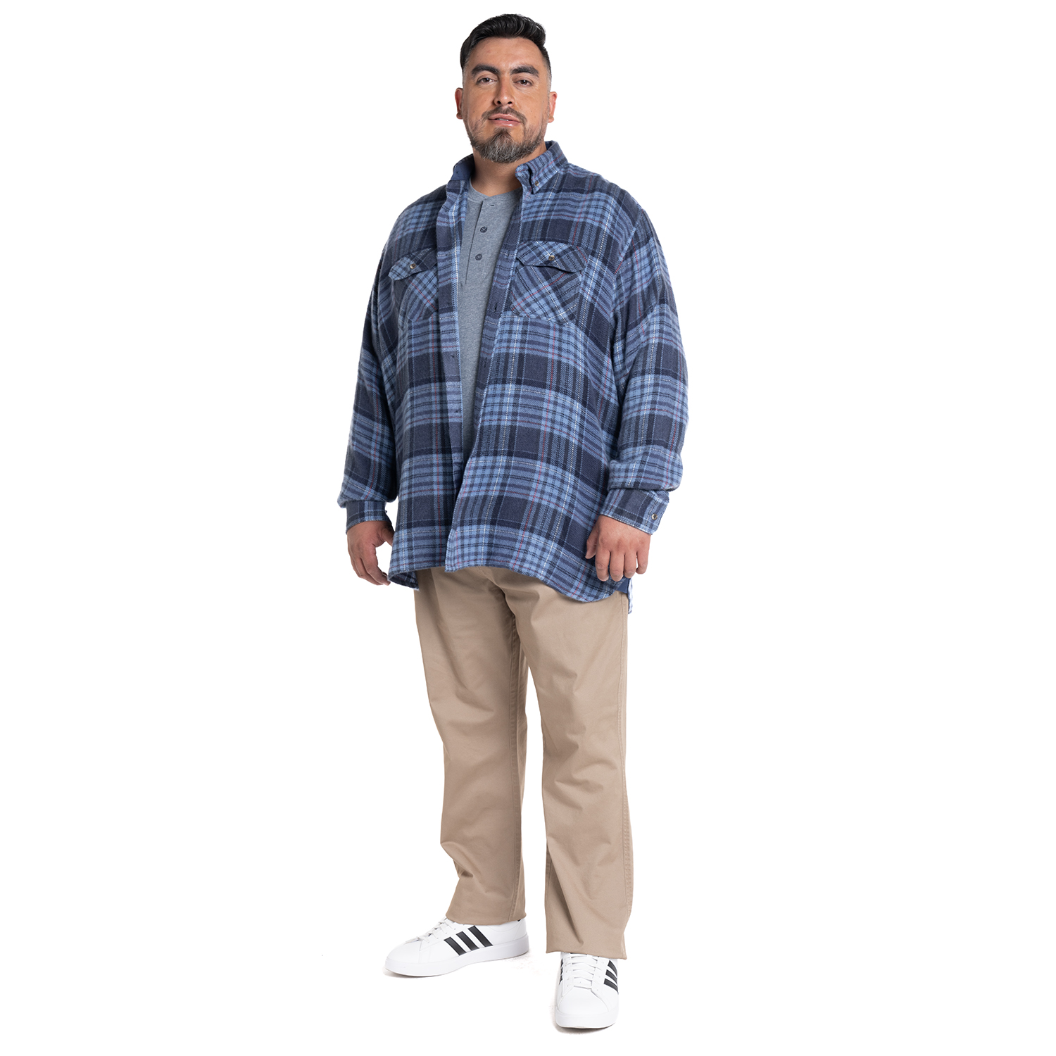 CAMISA LEÑADORA SPECIAL FIT | AZUL ELÉCTRICO - 4