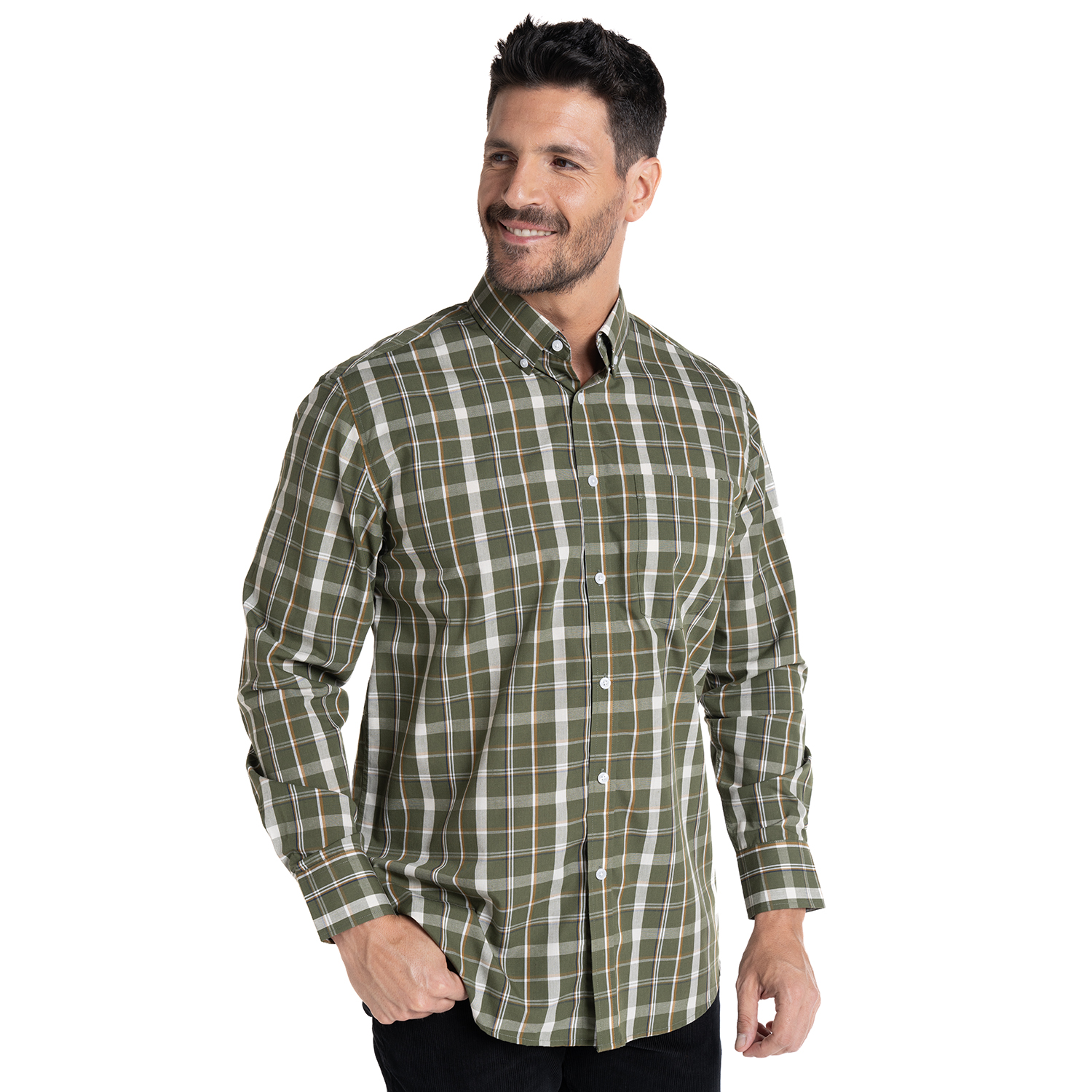 CAMISA FANTASIA PREMIUM REGULAR FIT | VERDE - 5