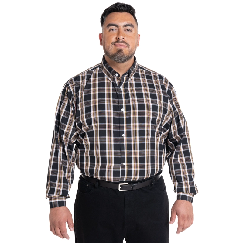 CAMISA FANTASIA PREMIUM REGULAR FIT | VERDE MUSGO - 1