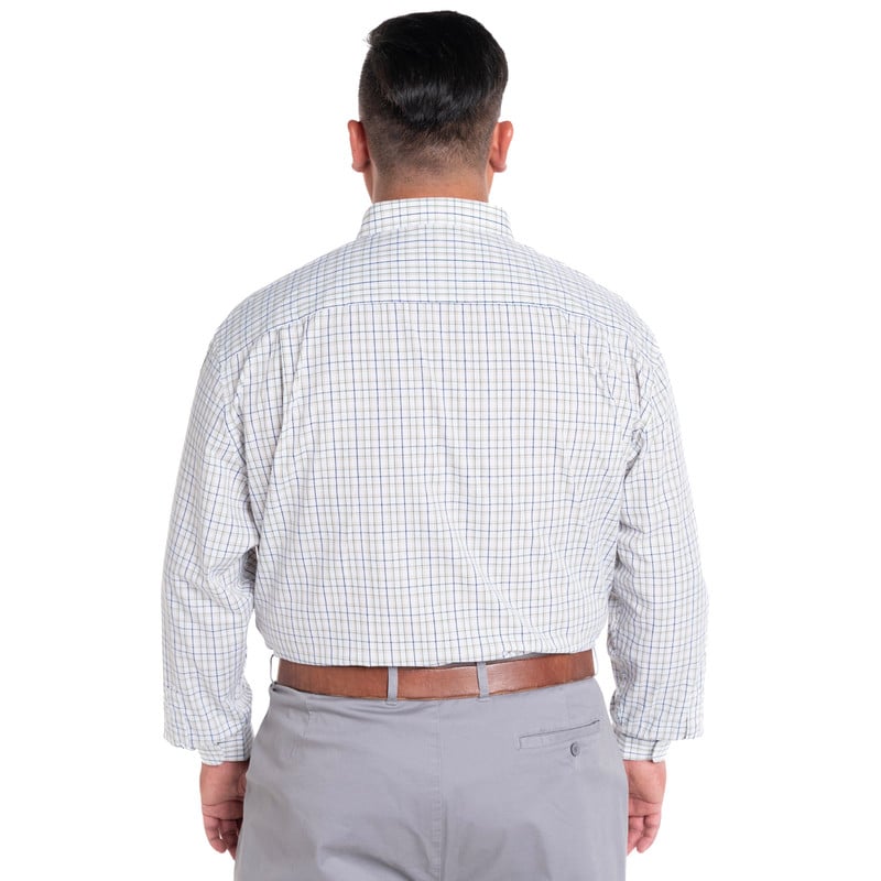CAMISA FANTASÍA CUADRO CLÁSICO REGULAR FIT | AZUL - 2