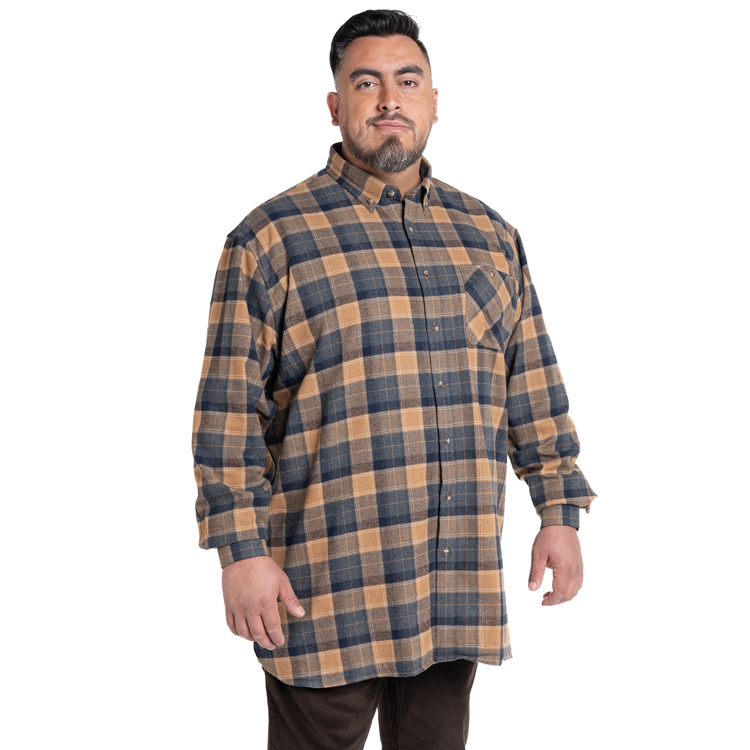 CAMISA VILLELA FANTASIA REGULAR FIT | OCRE - 1
