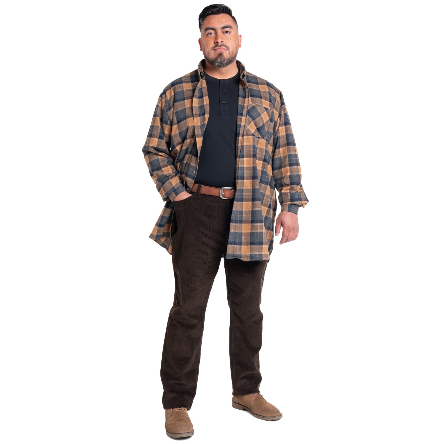CAMISA VILLELA FANTASIA REGULAR FIT | OCRE - 4
