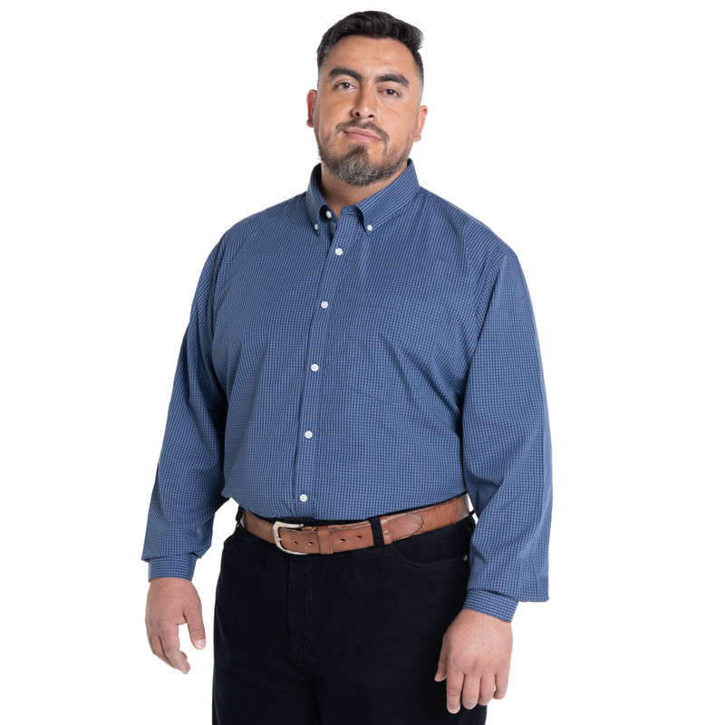 CAMISA FANTASIA PREMIUM REGULAR FIT | AZUL CLARO - 1