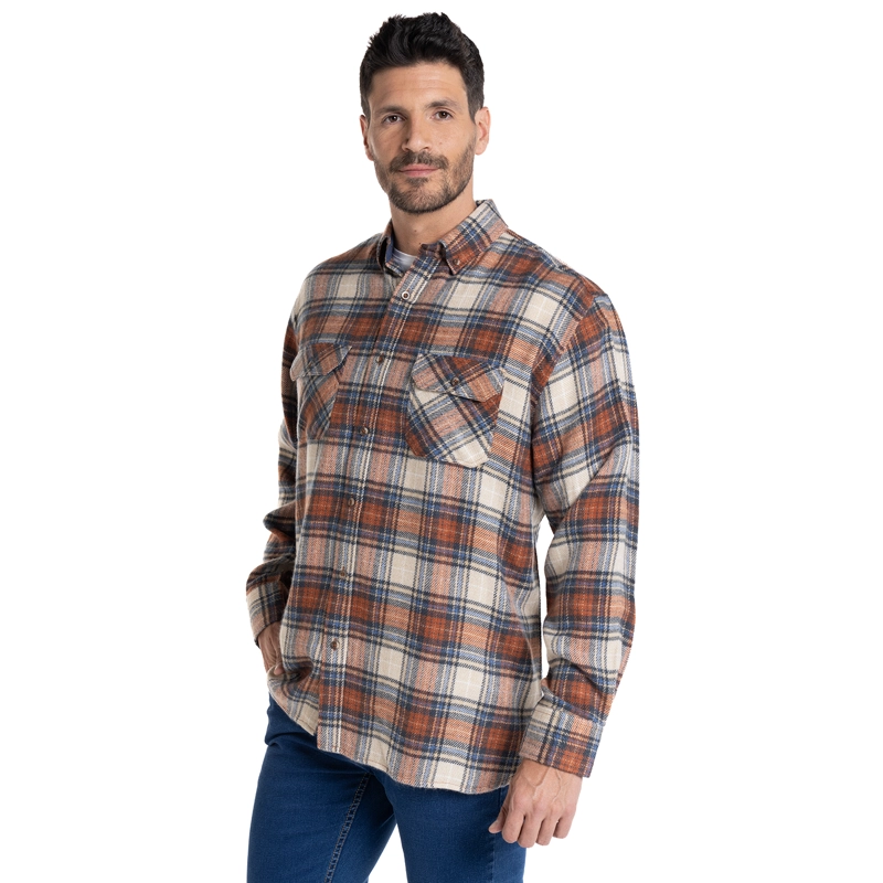 CAMISA LEÑADORA SPECIAL FIT | CREMA - 5