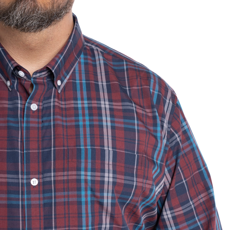 CAMISA FANTASIA PREMIUM REGULAR FIT | ROJO - 3