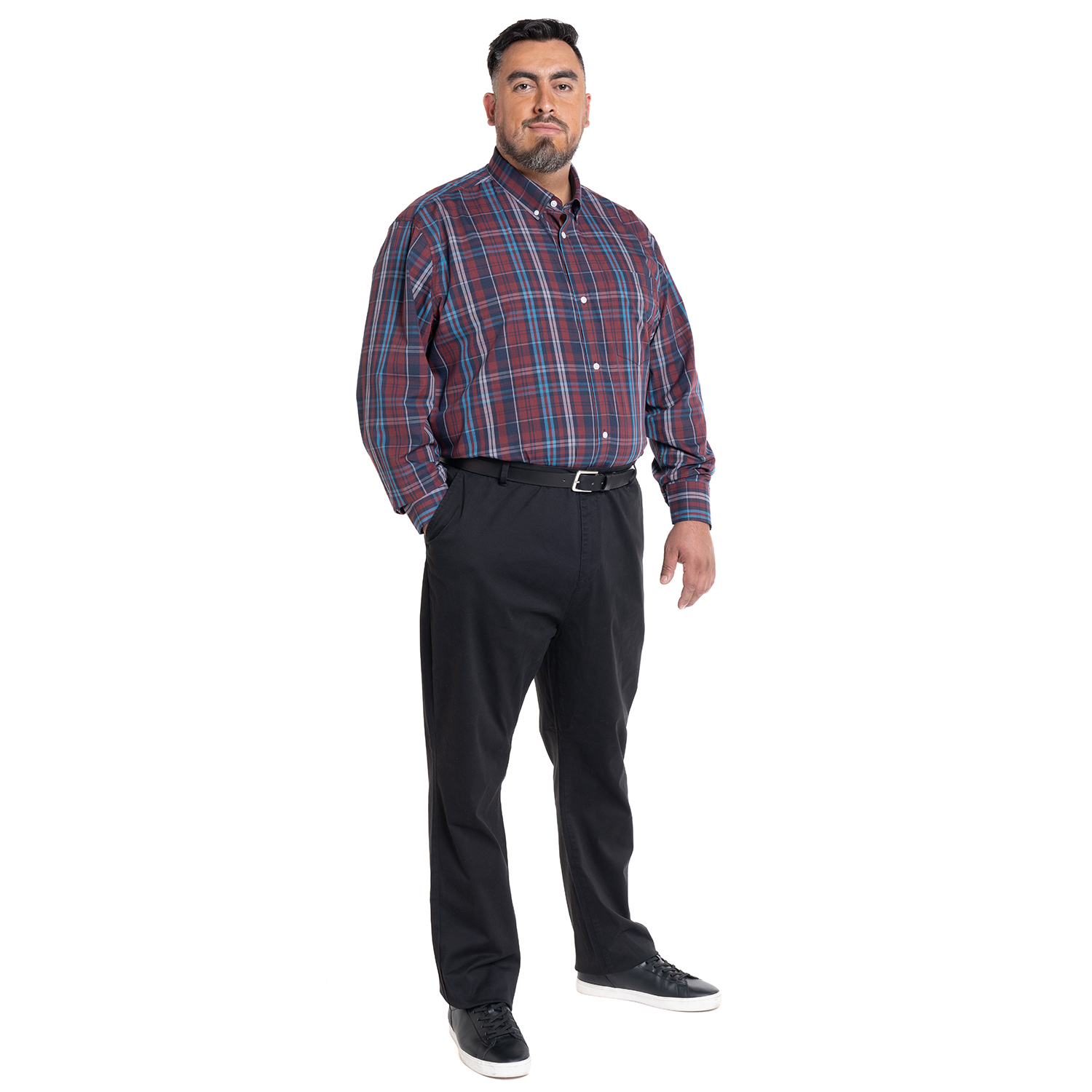 CAMISA FANTASIA PREMIUM REGULAR FIT | ROJO - 4