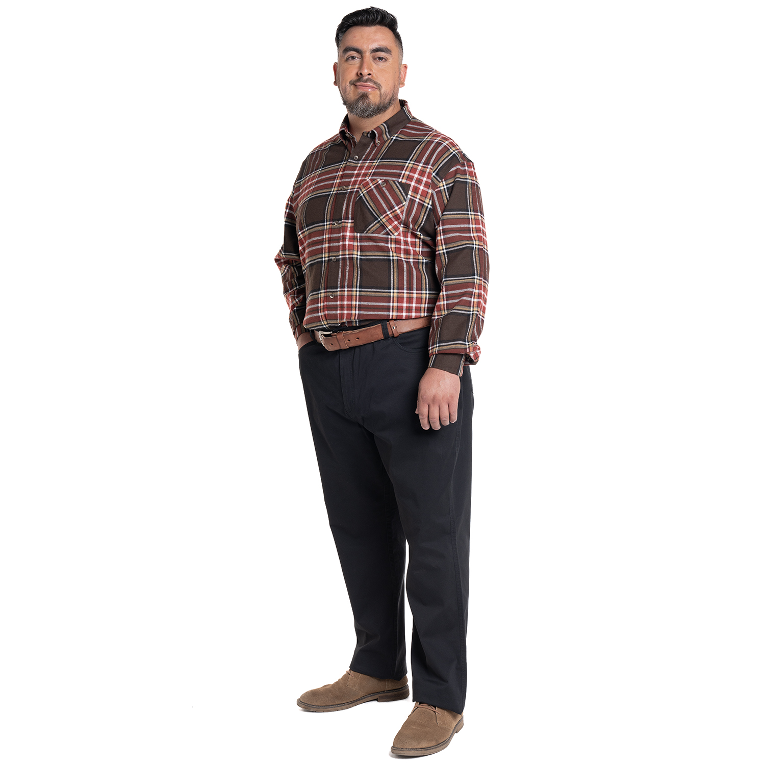 CAMISA VILLELA FANTASIA REGULAR FIT | TERRACOTA - 4