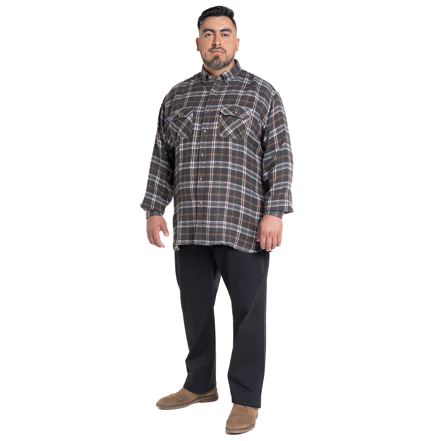 CAMISA LEÑADORA SPECIAL FIT | GRAFITO - 4