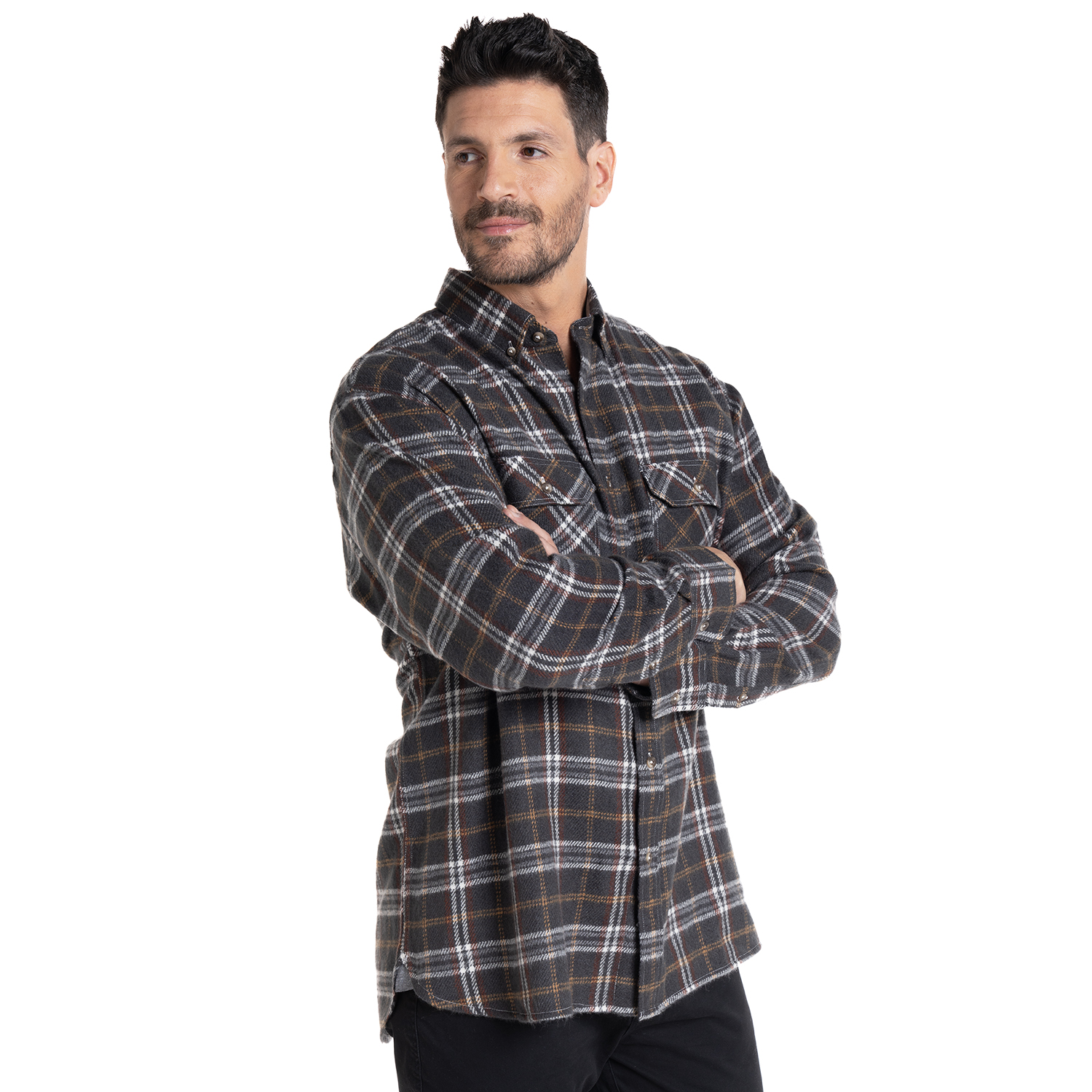 CAMISA LEÑADORA SPECIAL FIT | GRAFITO - 5