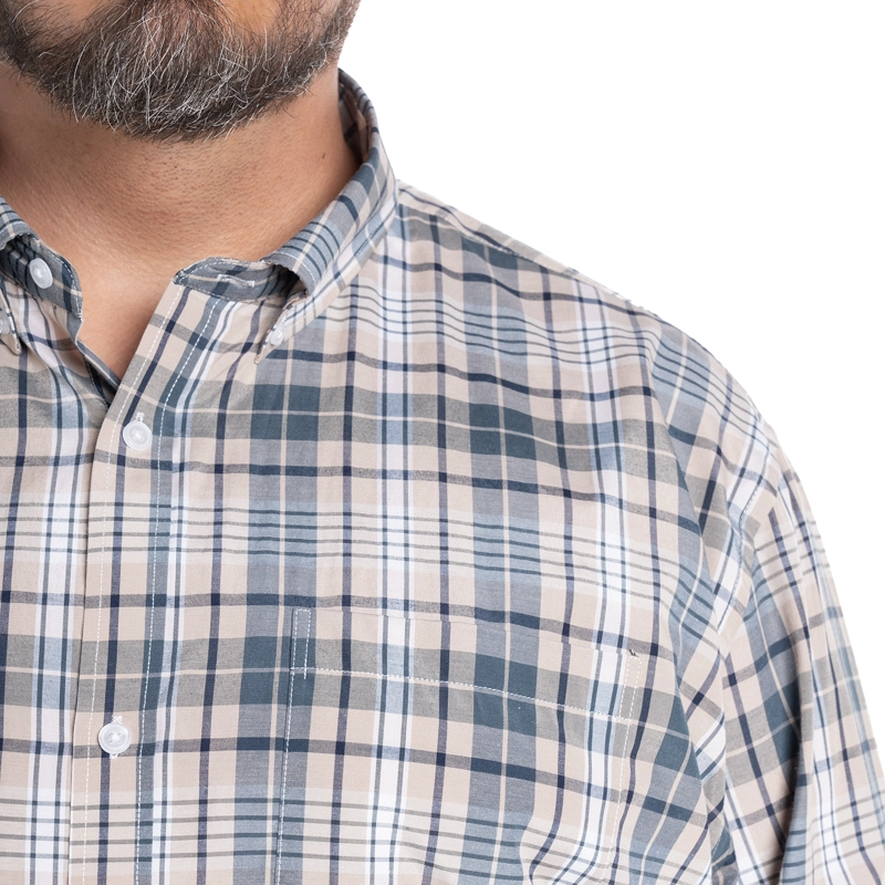 CAMISA FANTASIA CLASICA REGULAR FIT | CREMA - 3