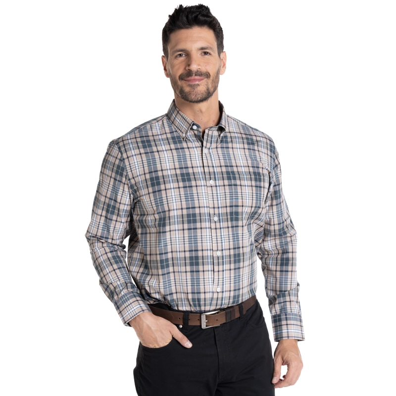 CAMISA FANTASIA CLASICA REGULAR FIT | CREMA - 5