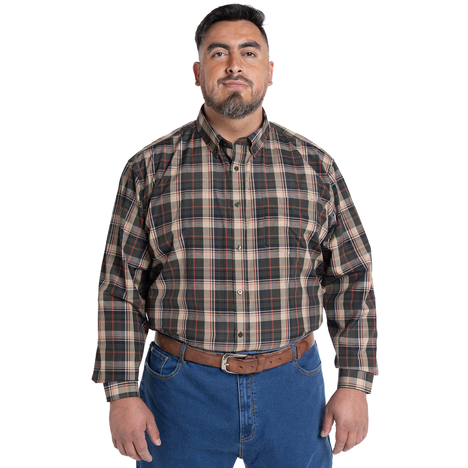CAMISA FANTASIA CLASICA REGULAR FIT | AZUL - 1