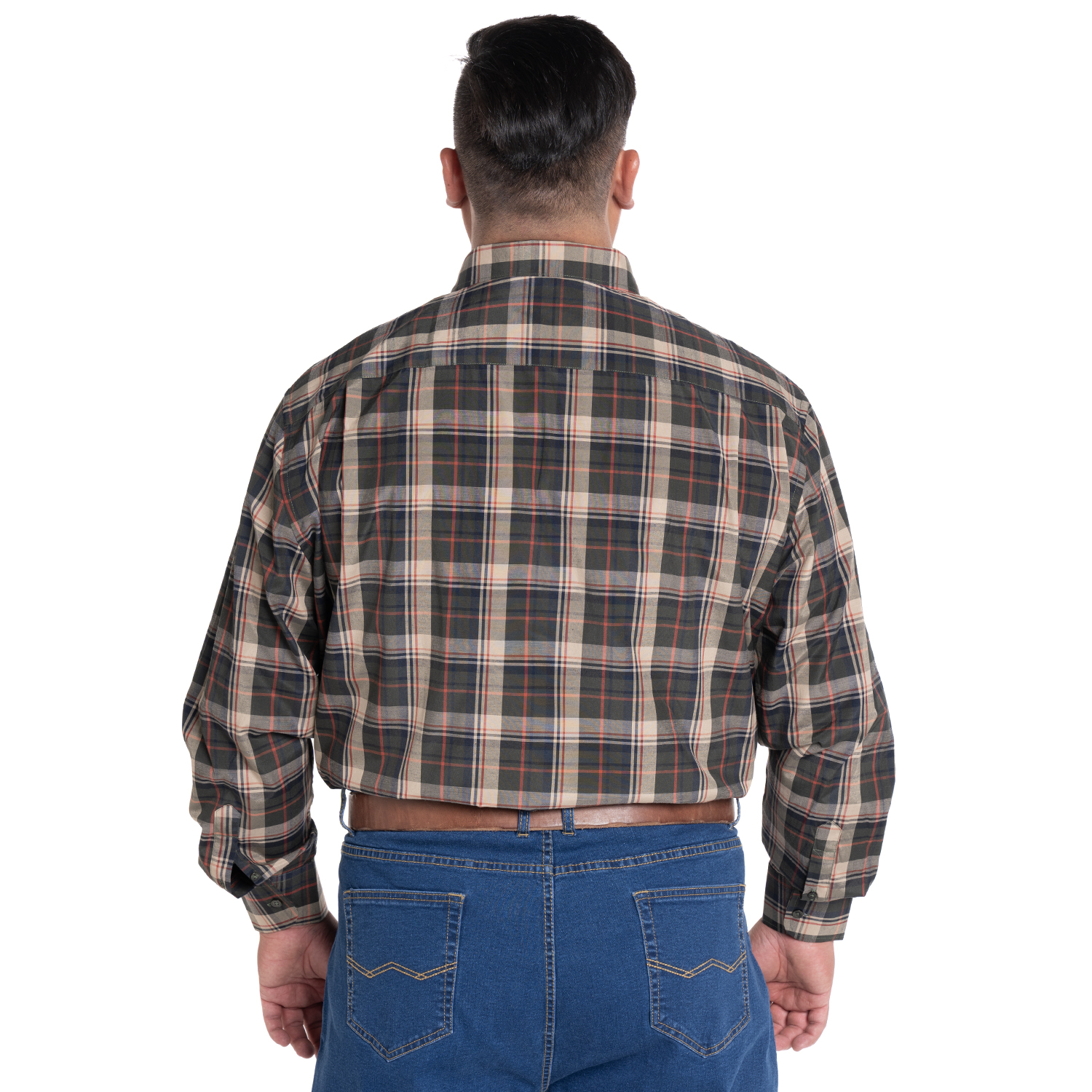 CAMISA FANTASIA CLASICA REGULAR FIT | AZUL - 3