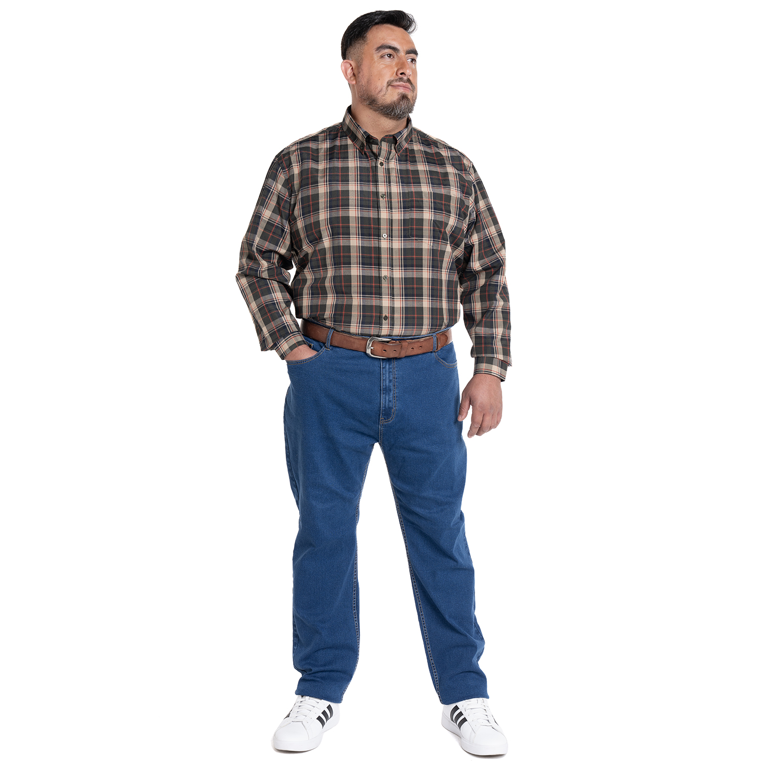 CAMISA FANTASIA CLASICA REGULAR FIT | AZUL - 4