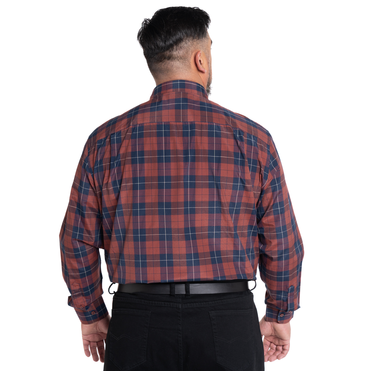 CAMISA FANTASIA CLASICA REGULAR FIT | LADRILLO - 2